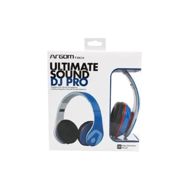 Ultimate Sound Headset DJ Pro - Over the Ear - Blue