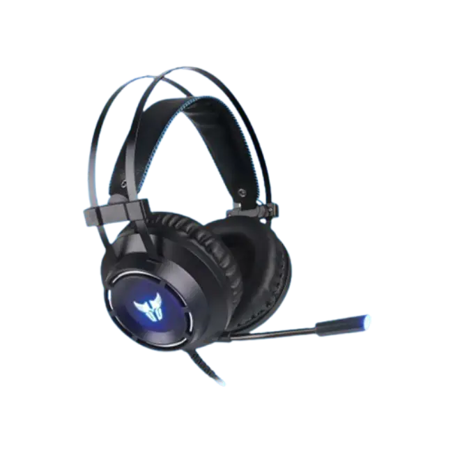 GAMING HEADSET COMBAT ARGOM USB BLACK/BLUE