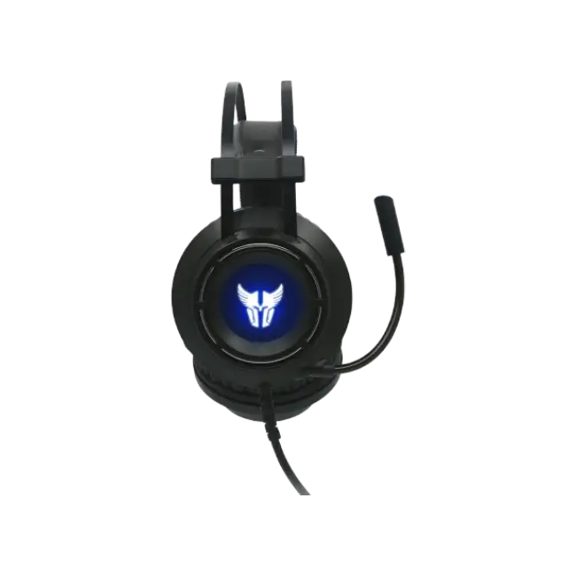 Headset Gaming Argom ARG-HS-2846BK Combat USB Color Negro y Azul