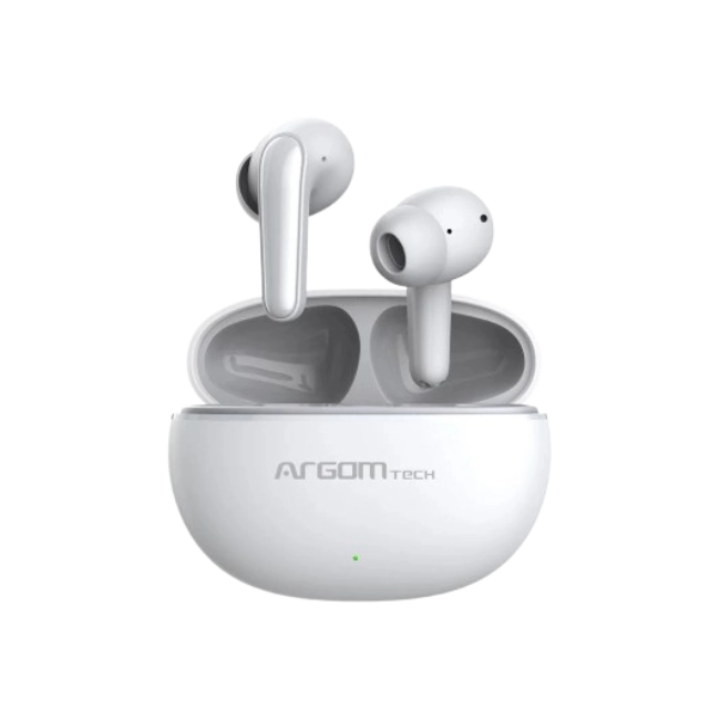 ARGOM SKEIPODS E21 - AUDIFONOS BT CON ANC/ENC DUAL BLANCO
