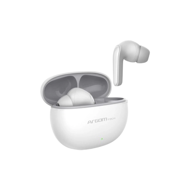 ARGOM SKEIPODS E21 - AUDIFONOS BT CON ANC/ENC DUAL BLANCO