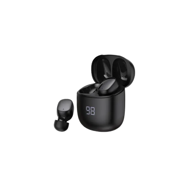 Auriculares Argom ARG-HS-5066BK SkeiPods E66 Con Cancelacion de Ruido AI ENC Inalambricos IPx4-4