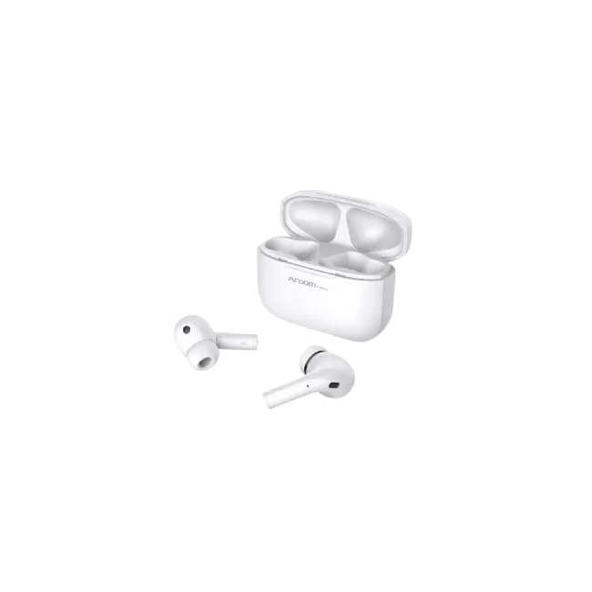 Auriculares Inalambricos Argom ARG-HS-5071PK Skeipods E71 con Cancelacion de Ruido AI ENC Smart Touch Control Color Rosado