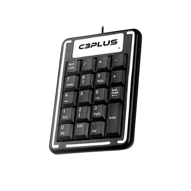 Teclado Numerico Argom ARG-KB-1076 Retractil USB 19 Teclas
