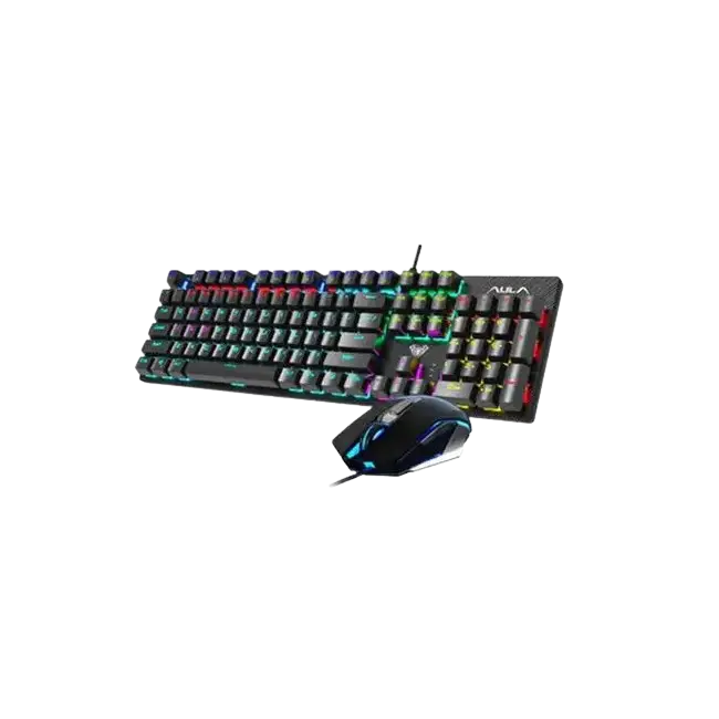 Combo de Teclado y Mouse Argom ARG-KB-2051BK Combat KB51 USB