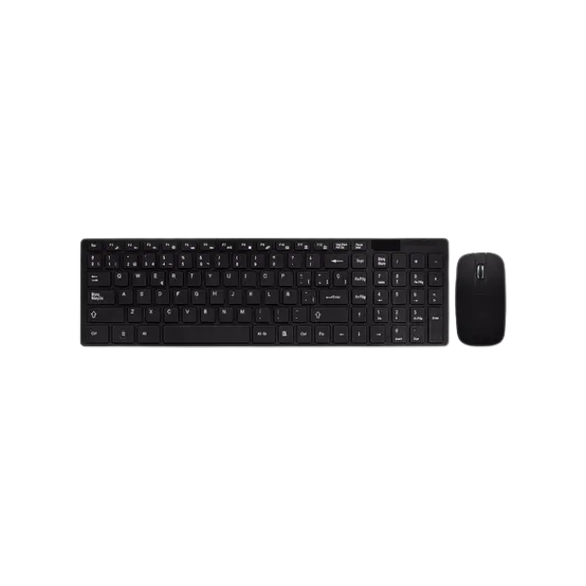 Combo de Teclado y Mouse Argom ARG-KB-7436 Clasico Inalambrico en Español-3