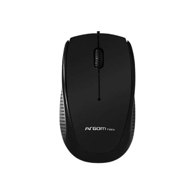 Mouse USB 800 dpi Black Ratón Óptico 3D con Conector USB 800 dpi Negro