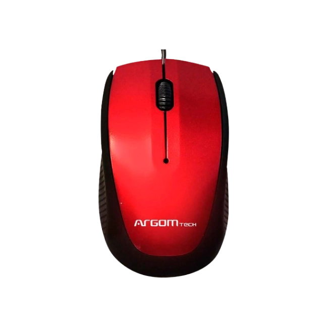 Ratón Óptico 3D con Conector USB 800 dpi Red