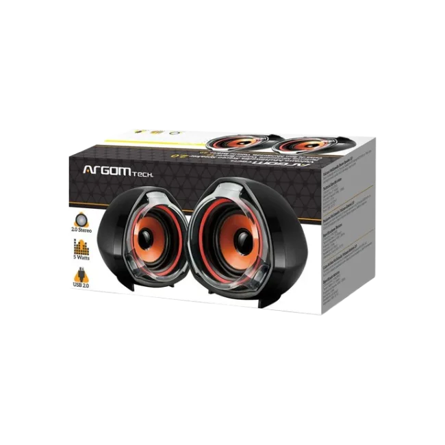 Bocina Argom ARG-SP-1048 Multimedia Volcano Estereo 2.0