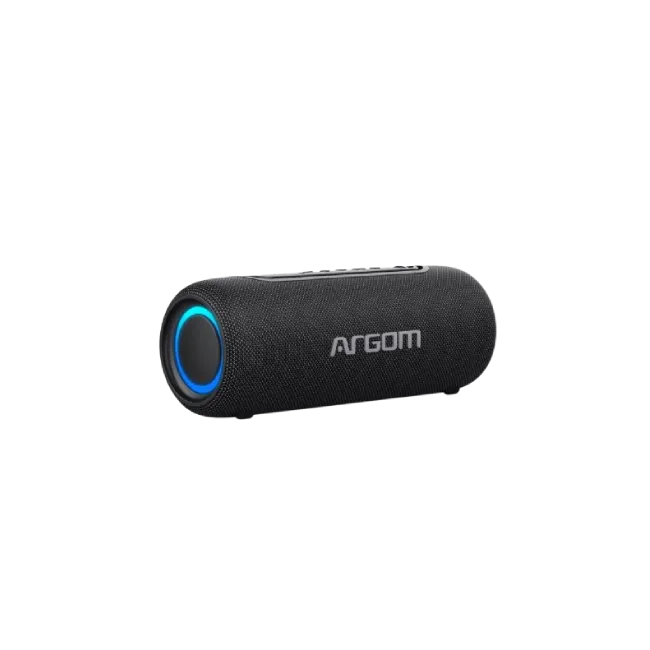 Bocina Argom ARG-SP-3123BK Radyon X32 Inalambrica BT con Luces LED Color Negro