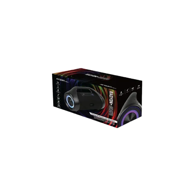 ALTAVOZ BT INALÁMBRICO RADYON+ BEATS PREMIUM CON LUCES LED