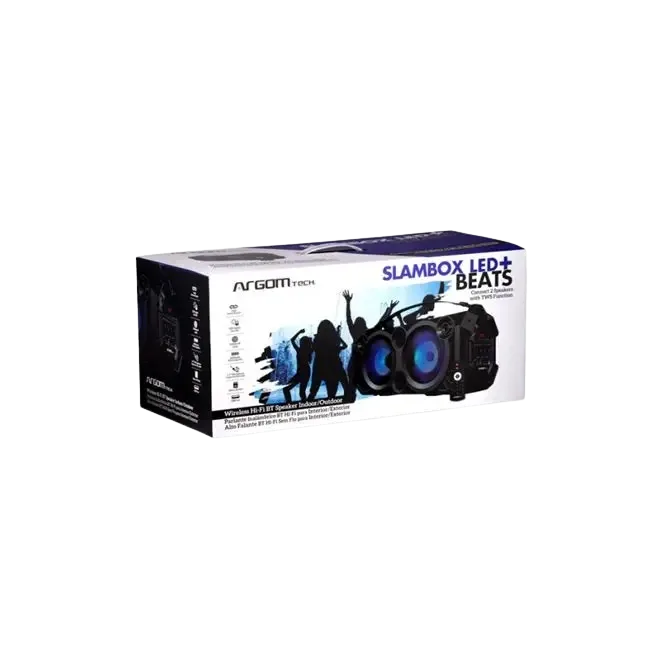 SPEAKER SLAMBOX LED PLUS BEATS ARGOM BT-2