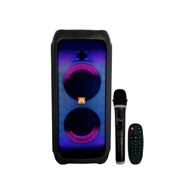 Bocina Bluetooth RAVE 65 con luces led de 600w
