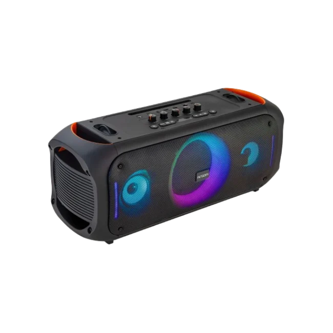 ARGOM RAVE 75 - ALTAVOZ BT CON LUCES LED 80W RMS COLOR NEGRO