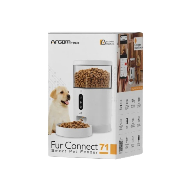 ARGOM FURCONNECT 71 - ALIMENTADOR INTELIGENTE PARA MASCOTAS WIFI+BT