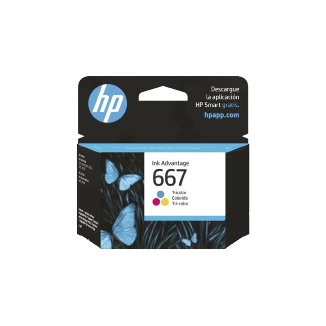 HP - 667 - Ink cartridge - Tricolor - 3YM78AL