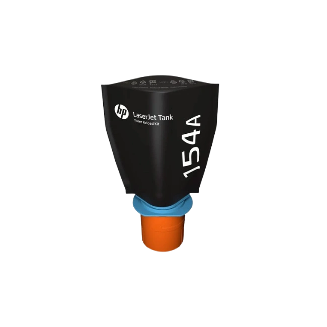 HP 154A - Rendimiento medio - negro - original - recarga de tóner - para LaserJet Tank MFP 1602w, MFP 1604w, MFP 2602dn, MFP 2604sdw, MFP 2606dn, MFP 2606sdw