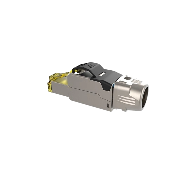 Nexxt Solutions Infrastructure - Modular Plug Termination Link - Cat6A - Packaged Quantity: 1 - 90 grados