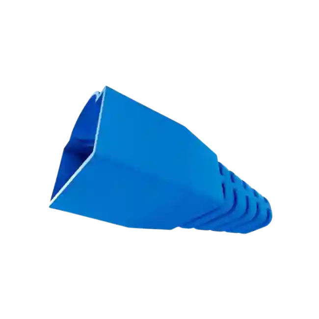 Nexxt - Tapones protectores para cables de red - Paquete de 100 unidades - azul