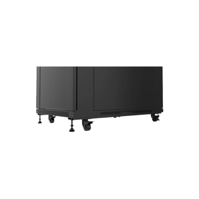 Nexxt Solutions - Rack armario - instalable en el suelo - RAL 9005, negro barniz - 27U - 19"-1
