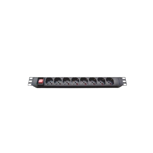 Nexxt Solutions Infrastructure - Power distribution unit - Rack-mountable - AC 220-250 V - 8 Tomas de Corriente - UNIV NEMA 15A 1U