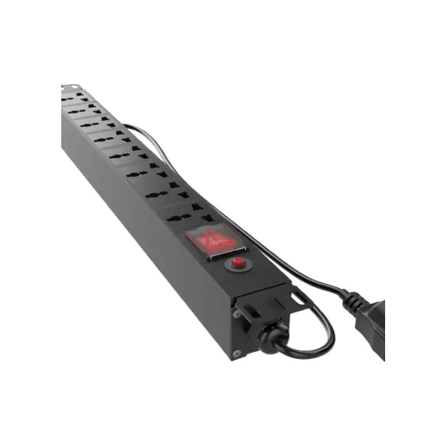 Nexxt Solutions Infrastructure - Power distribution unit - Rack-mountable - AC 220-250 V - 8 Tomas de Corriente - UNIV NEMA 15A 1U