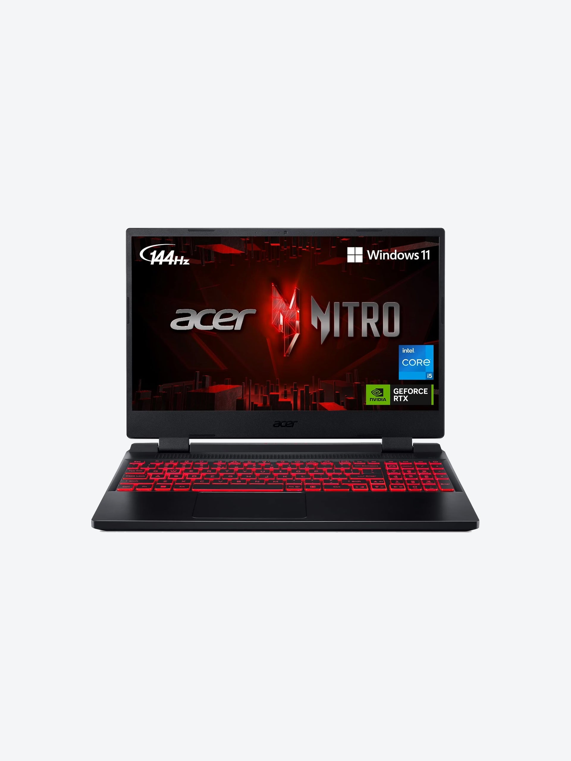 Acer Nitro - Notebook - 15.6" - 1920 x 1080 - Intel Core i5 13420H - DDR5 SDRAM - 16 GB - 512 GB SSD - NVIDIA GeForce RTX 3050 6GB - Windows 11 Home - 1-year warranty