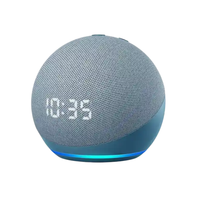 BOCINA AMAZON ECHO DOT 4TH GENERACION CON ALEXA COLOR AZUL
