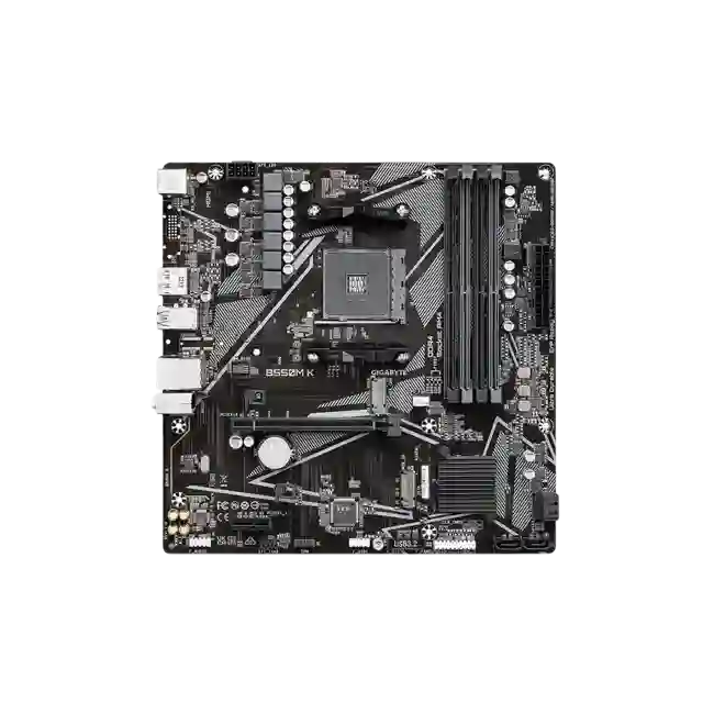Tarjeta Madre Gigabyte B550M K AMD Socket AM4