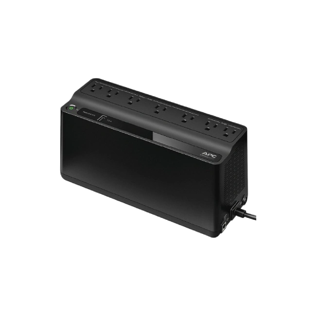 UPS APC 600VA/330W | 7 tomas | 1 Puerto USB| AVR