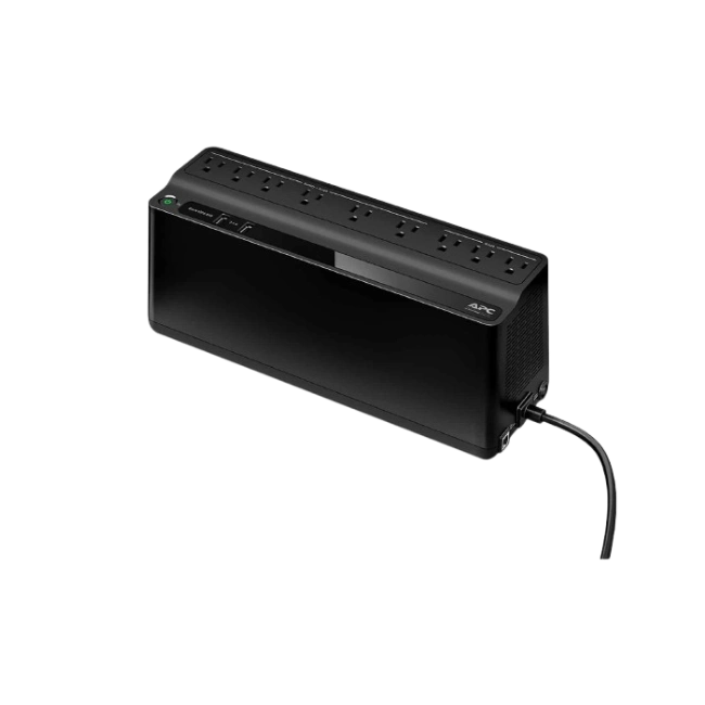 UPS APC 850VA/450W | 9 tomas | 2 Puertos USB| AVR