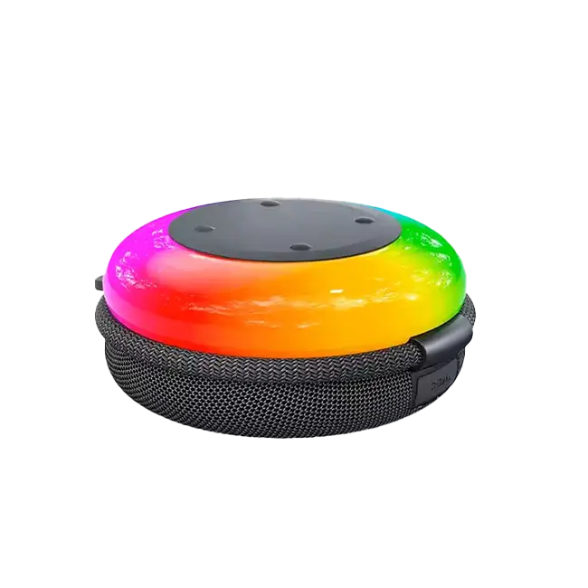 Bocina Inalambrica Bianco RGB BI-EBS-310GRS Color Gris-7
