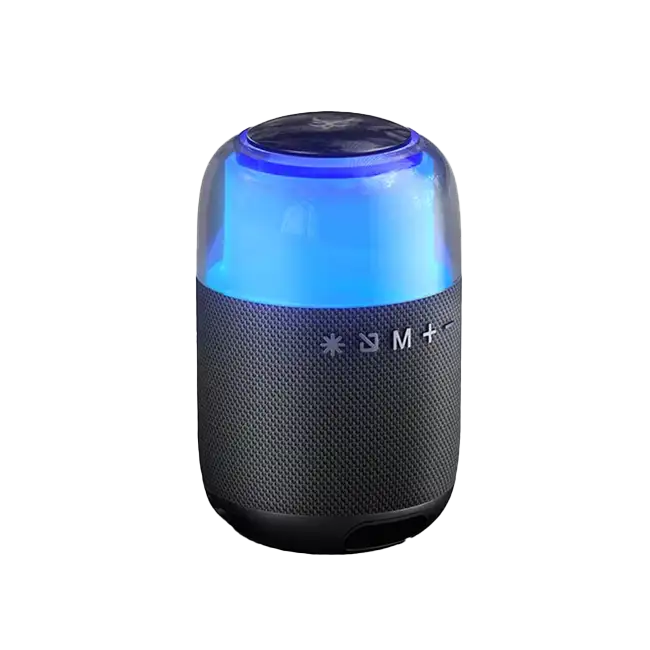 Bocina Inalambrica RGB Bianco BI-EBS-708 Color Negro-6
