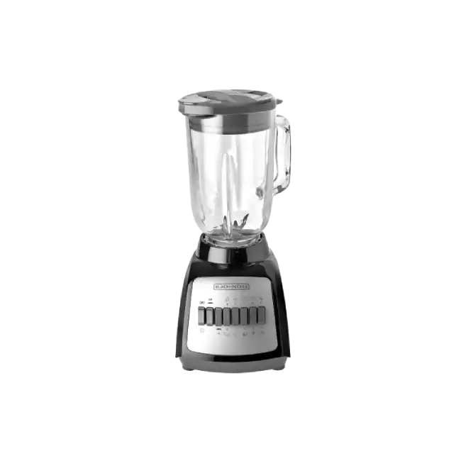Licuadora Black+Decker BLBD210GB 10 Velocidades 550 Watts Jarra de Vidrio