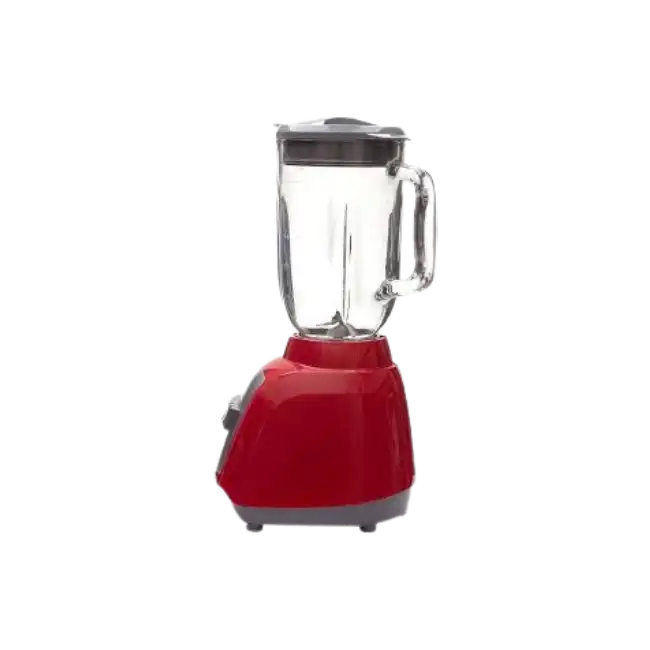 Licuadora Black+Decker BLBD210GR 10 Velocidades 550 Watts Jarra de Vidrio Color Rojo