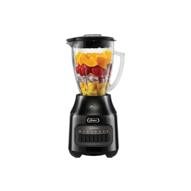Licuadora Oster Pro BLSTPEG-BPB-013 con  6 Velocidades  800W Vaso Vidrio Color Negro-4