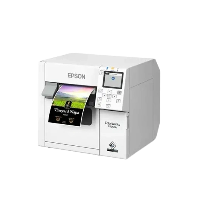 Etiquetadora Epson CW-C4000| 4.25"| CMYK| USB| Ethernet