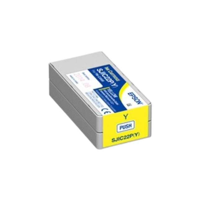 SJIC22P Yellow ink cartridge for C3500