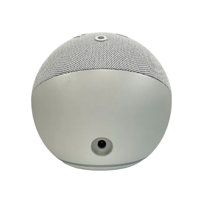 Bocina Amazon Echo Dot 5ta Generación Modelo 2022 Con Reloj y Alexa Color Blanco