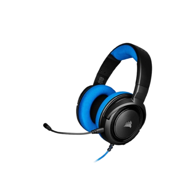 Headset Corsair HS35 Stereo Color Azul CA-9011196-NA