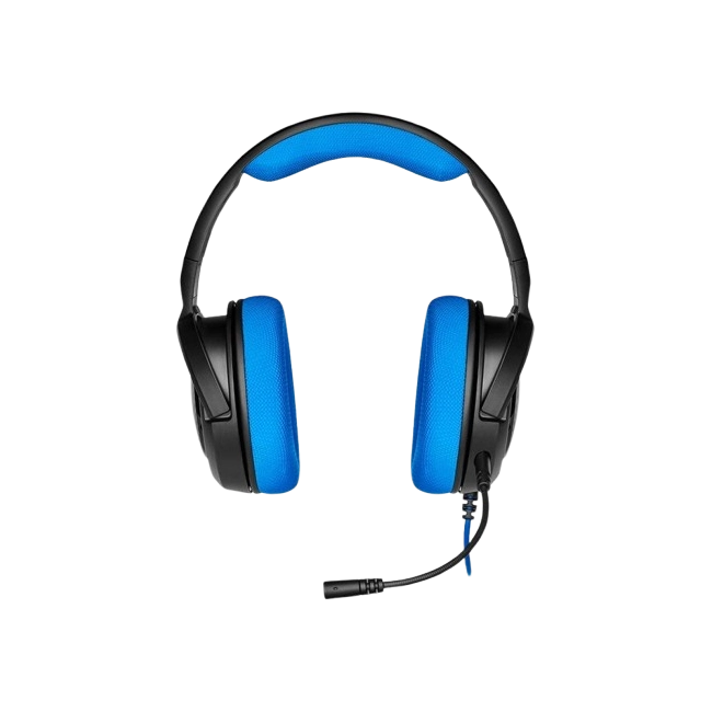 Headset Corsair HS35 Stereo Color Azul CA-9011196-NA