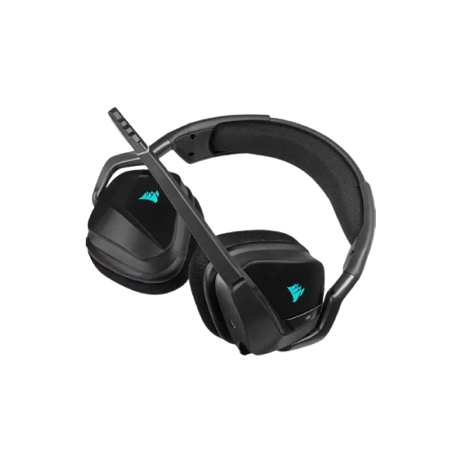 HEADSET GAMING CORSAIR RGB ELITE INALAMBRICO COLOR CARBON