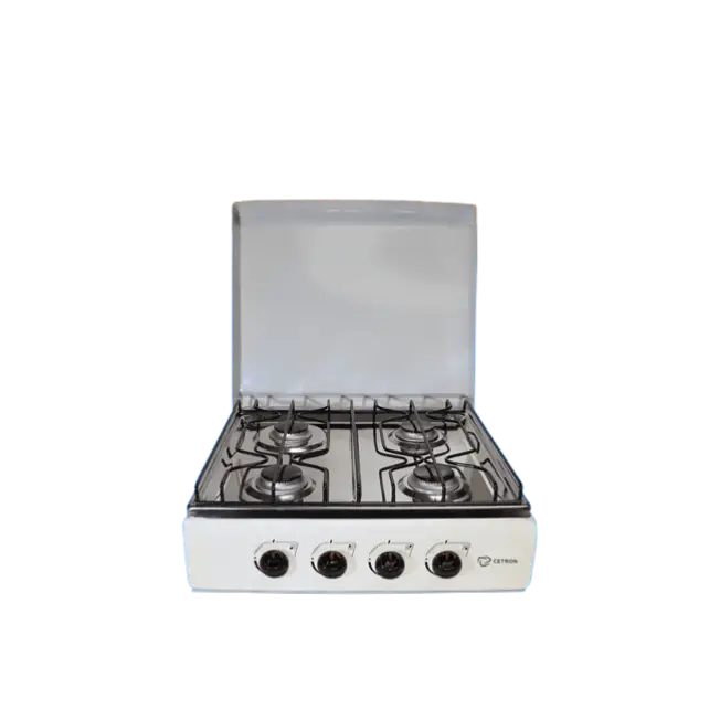 Estufa Cetron de Mesa CC20TBX0 4 Quemadores 20" Gas Color Blanco