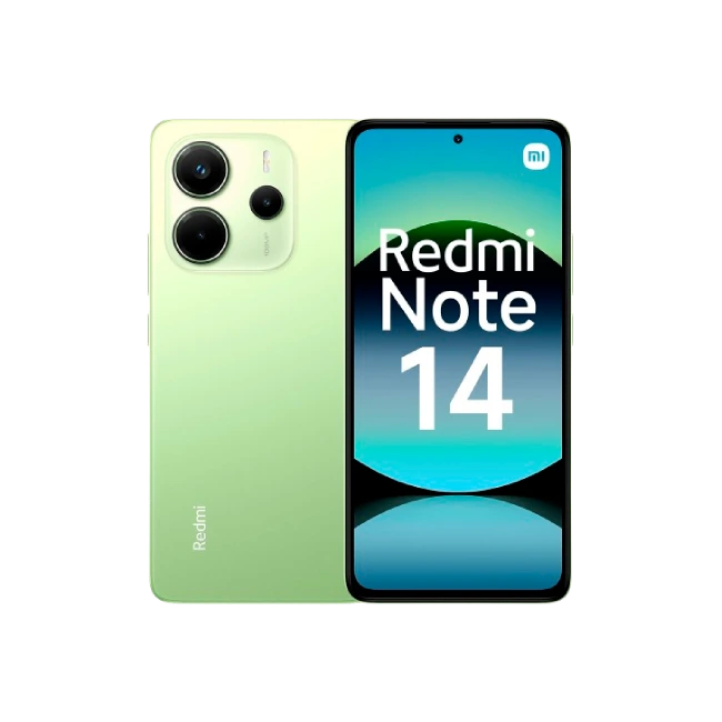 Xiaomi Redmi Note 14 - Smartphone - Android - 256 GB - Lime green - Touch - US