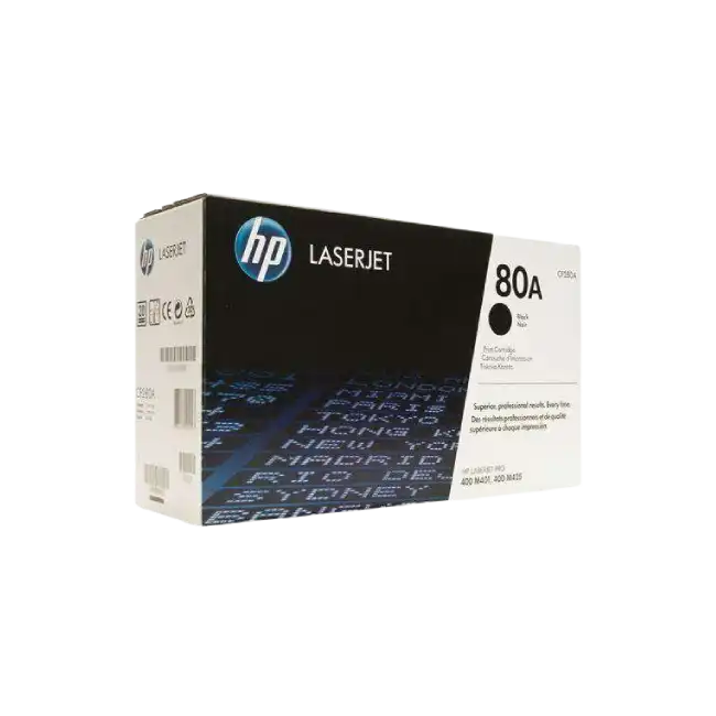 TONER 80A (CF280A) COLOR NEGRO HP