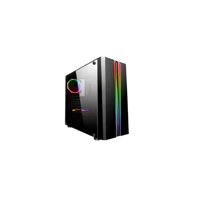 Case Gamer Eagle Warrior Tlaloc CG05R RGB Front