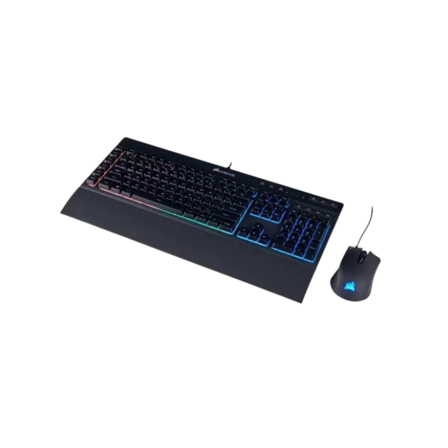 Teclado Y Mouse Corsair UBS K55 RGB Pro + Harpoon CH-9226865-SP