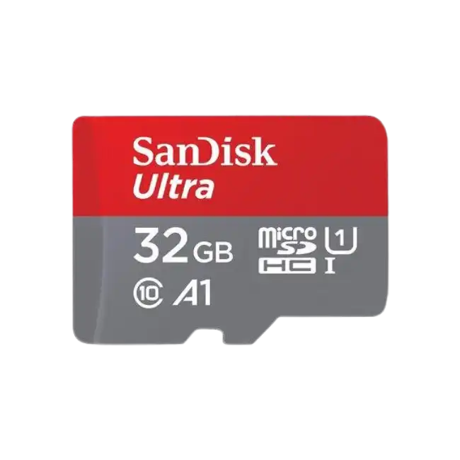 SanDisk Ultra - Tarjeta de memoria flash (adaptador microSDHC a SD Incluido) - 32 GB - Class 10 - microSDHC UHS-I
