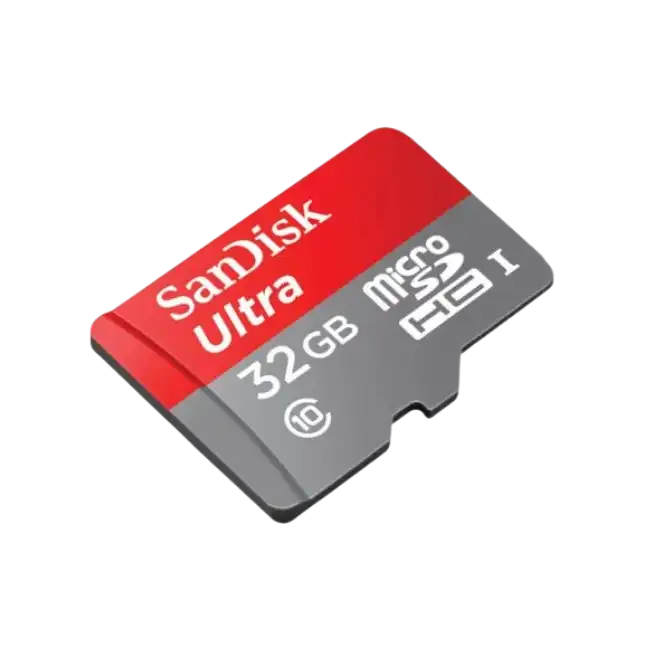 SanDisk Ultra - Tarjeta de memoria flash (adaptador microSDHC a SD Incluido) - 32 GB - Class 10 - microSDHC UHS-I