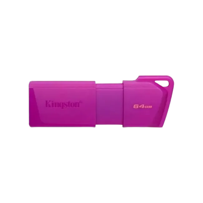 Kingston - USB flash drive - 64 GB - USB 3.2 Gen 1 - NEON Purple-1